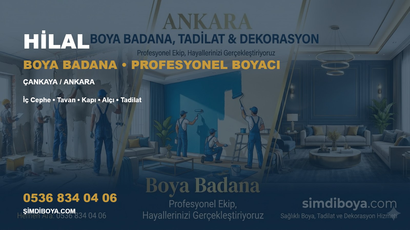 Hilal Boya Badana ve Profesyonel Boyacı | Ankara