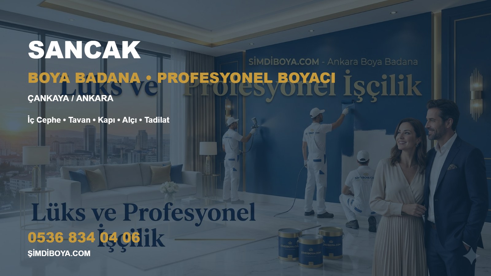 Sancak Boya Badana ve Profesyonel Boyacı | Ankara