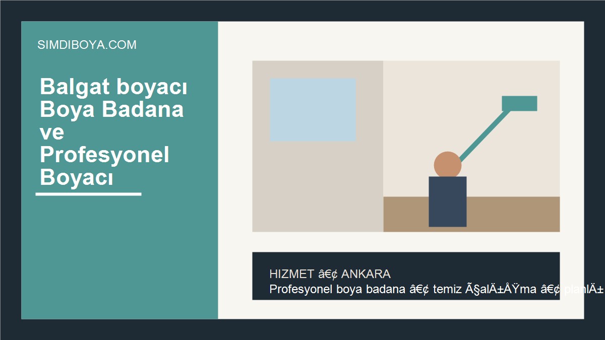 Balgat Boyacı ve Daire Boyama | ŞimdiBoya