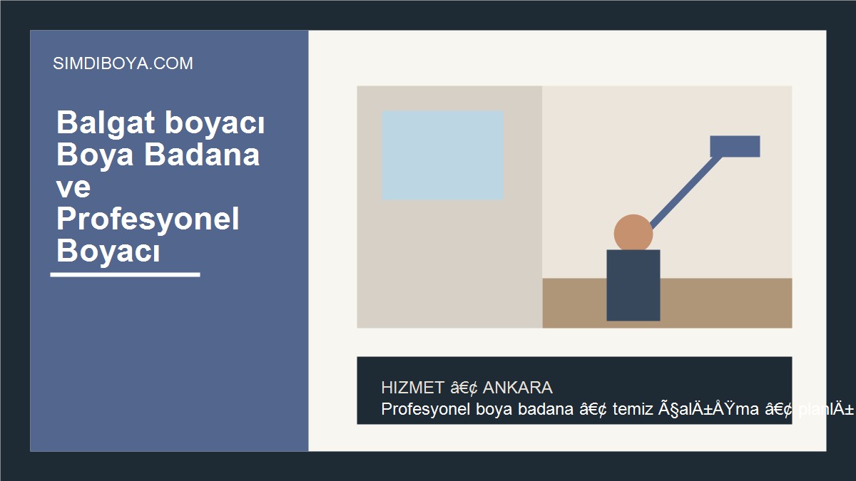Balgat boyacı Boya Badana ve Profesyonel Boyacı | Ankara